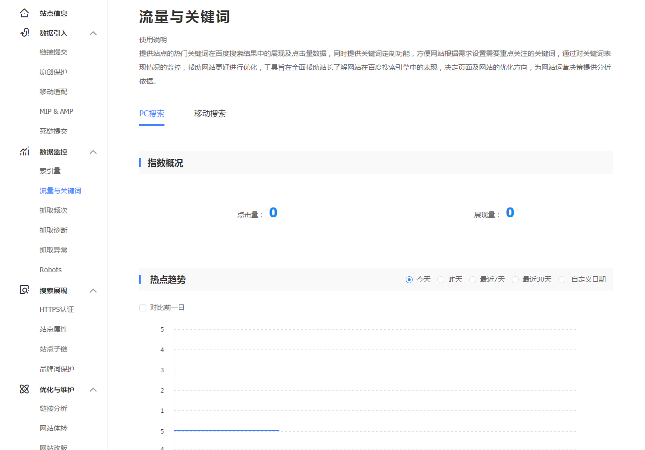 百度搜索平臺流量與關(guān)鍵詞是什么？在哪里看